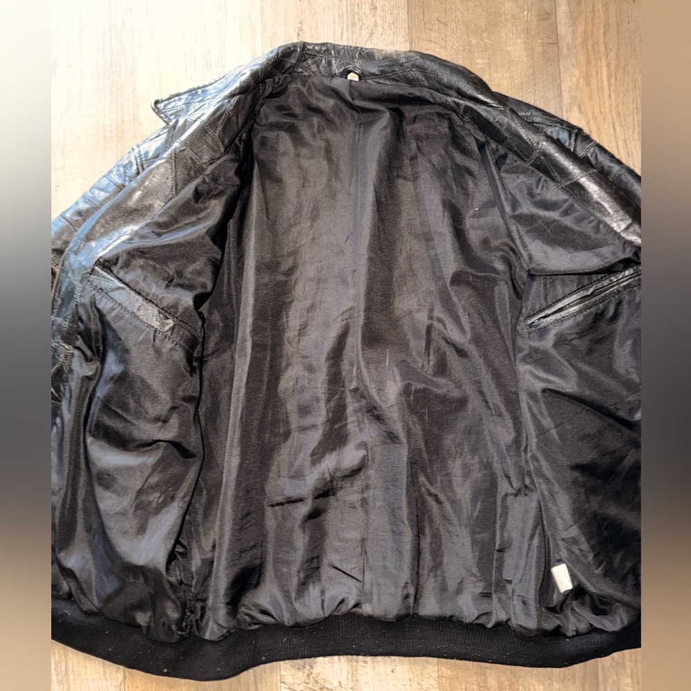 Black Leather Jacket - Picture 6 of 9